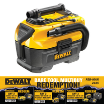 DeWalt Cordless Vacuum Cleaner AC/DC 18V - Bare Tool