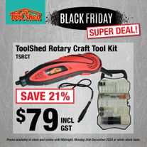 ToolShed Rotary Craft Tool Kit