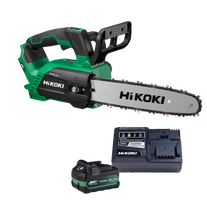 HIKOKI Cordless Chainsaw Brushless 300mm Top Handle 36V 2.5Ah