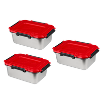 Milwaukee PACKOUT Lunch Box Container Set 3pc