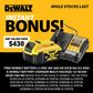 DEWALT Cordless Angle Grinder 125mm Paddle Switch 18V with Battery and Charger