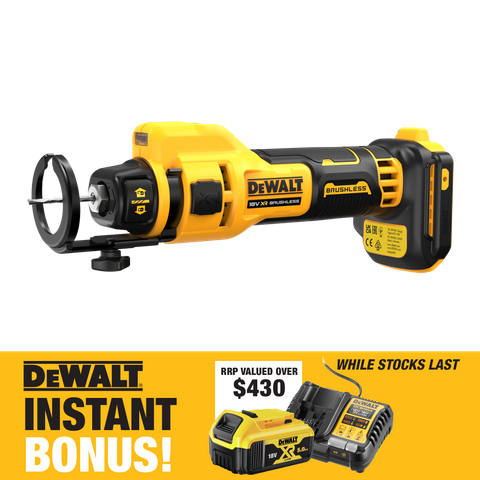 DEWALT Cordless Cut Out Tool Brushless 18V - Bare Tool With Bonus