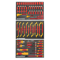 GEARWRENCH VDE Insulated Tool Ser 72Pc with EVA Tray