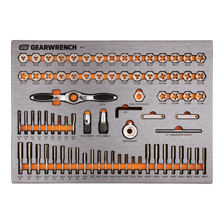 GEARWRENCH Tap & Die Set 77Pc In EVA Tray