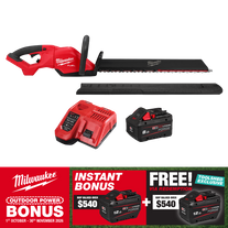 Milwaukee M18 FUEL Cordless Hedge Trimmer 24in/610mm 18V with BONUS