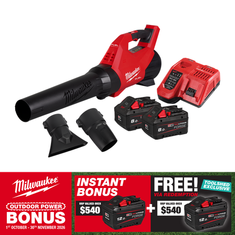 Milwaukee M18 FUEL Cordless Garden Blower Brushless Gen 3 18V with BONUS