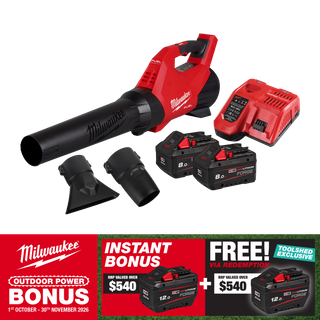 Milwaukee M18 FUEL Cordless Garden Blower Brushless Gen 3 18V with BONUS