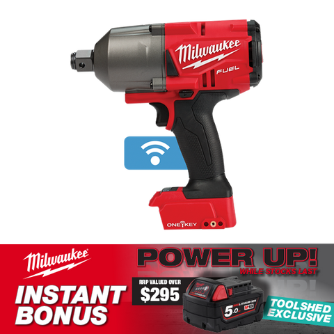 Milwaukee M18 FUEL ONE-KEY Cordless Impact Wrench 3/4in 18v with BONUS