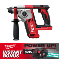 Milwaukee M18 Cordless Rotary Hammer Drill 16mm 18V with BONUS