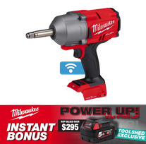 Milwaukee M18 FUEL ONE-KEY Impact Wrench Extended Anvil 1/2in 18V with BONUS