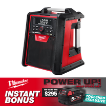 Milwaukee M18 Radio/Charger with BONUS Battery