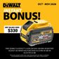 DEWALT FLEXVOLT Cordless Circular Saw Brushless 184mm 54V with Bonus Battery