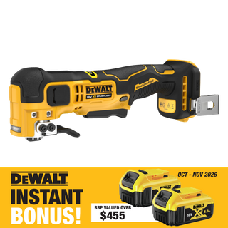 DEWALT Cordless Multi Tool 125mm 18V with BONUS