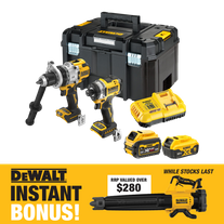 DEWALT Cordless Hammer Drill & Impact Driver HD 18V 5Ah/6Ah with BONUS