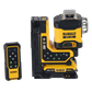 DEWALT Cross Line Laser 3X360 Remote Controlled 18V 2Ah