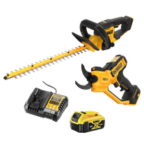 Dewalt Cordless Hedge Trimmer 550mm with Power Pruner 5Ah kit 18V