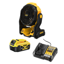 DEWALT Cordless Fan Kit XR 18V 5.0AH