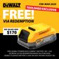 DeWalt Flexvolt Battery Li-Ion 54v/3Ah 18v/9Ah