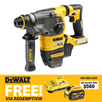 DEWALT FLEXVOLT Cordless Rotary Hammer Drill Brushless SDS Plus 54V - Bare Tool