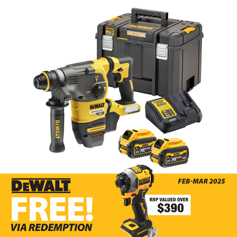 DeWalt Flexvolt Cordless Rotary Hammer Drill Brushless SDS Plus 54v Kit