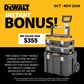 DEWALT XR Cordless Combo Kit Brushless 5pc 18V 5Ah Bonus DWST83411-1