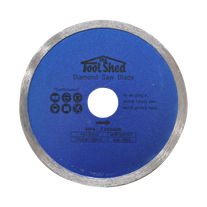 ToolShed Diamond Blade 110mm Continuous Rim - Wet