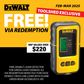 DeWalt Cross Line Laser with Plumb Green Beam