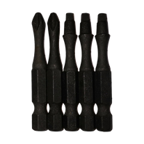 ToolShed Screwdriver Bit #2 Square + #2 Phillips 50mm 5pc