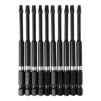 ToolShed Screwdriver Bit #2 Square 100mm 10pc