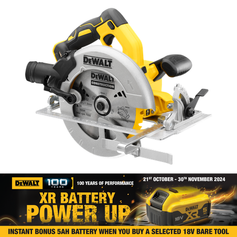 DeWalt Cordless Circular Saw 184mm Brushless 18V - Bare Tool