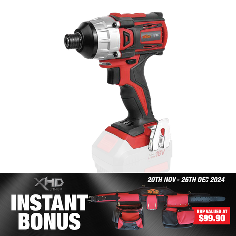 XHD Lithium Cordless Impact Driver Brushless 180Nm 18V - Bare Tool