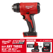 Milwaukee M18 Cordless Compact Heat Gun - Bare Tool