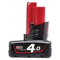 Milwaukee M12 REDLITHIUM Battery 12v 4Ah