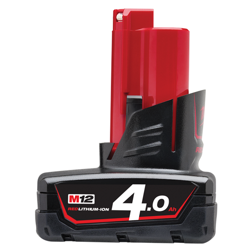 Buy Milwaukee M12 REDLITHIUM Battery 12v 4Ah online in New Zealand The ToolShed