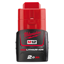 Milwaukee M12 REDLITHIUM Battery 12v 2Ah