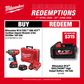 Milwaukee M18 FUEL ONE-KEY Cordless Impact Wrench 3/4in 2034Nm 18V 5Ah