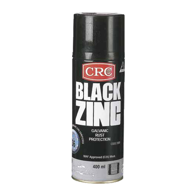 Buy CRC Black Zinc 400ml online in New Zealand The ToolShed