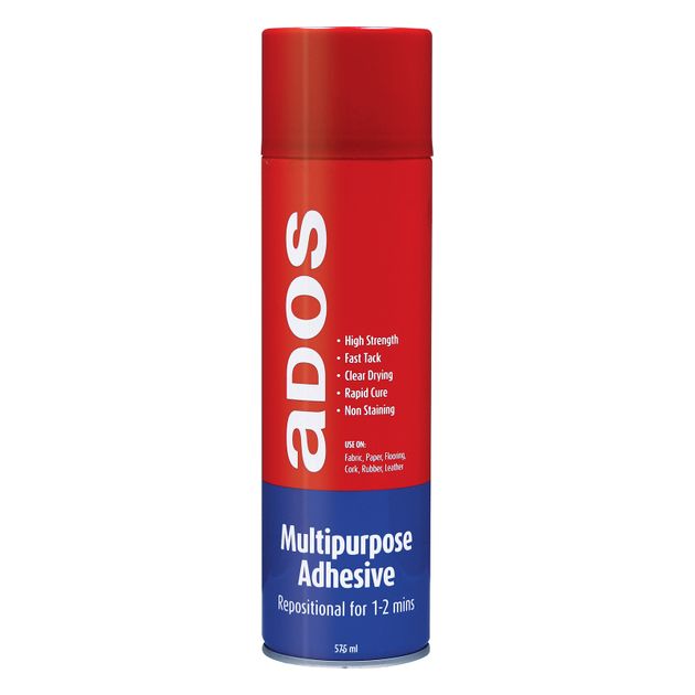 Buy ADOS F2 Multipurpose Spray Adhesive 575ml online in New Zealand
