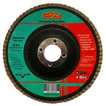 ToolShed Zirconia Flap Disc 100mm P60