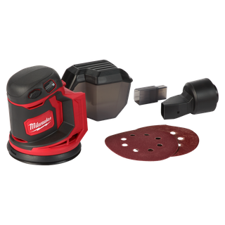 Milwaukee M18 Cordless Sander Random Orbital 125mm 18V - Bare Tool