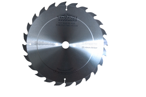 ToolShed Mitre/Table Saw Blade TCT 300mm 24T 25.4mm Bore