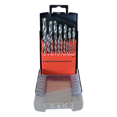 ToolShed Drill Bit Set M2 HSS 19pc
