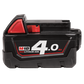 Milwaukee M18 REDLITHIUM Battery 18v 4Ah