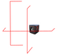 ToolShed Laser Level Cross Line Cube Red