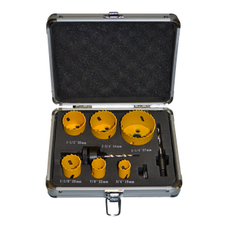 ToolShed Holesaw Set Bi-Metal 9pc