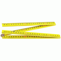 Fisco 1m Yellow Folding Rule