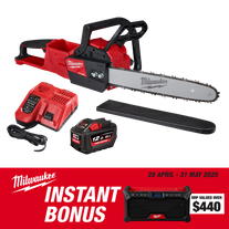 Milwaukee M18 FUEL Cordless Chainsaw 16in 18V 12Ah