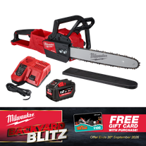 Milwaukee M18 FUEL Cordless Chainsaw 16in 18V 12Ah
