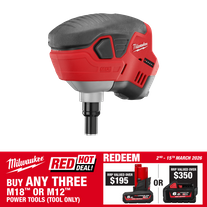 Milwaukee M12 Cordless Palm Nailer 12V - Bare Tool