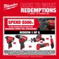 Milwaukee Recip Blades Pruning 230mm 5pk